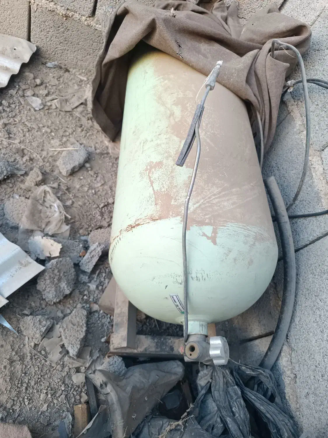 کپسول گاز با تمام لوازم|قطعات یدکی و لوازم جانبی|قائن, |دیوار