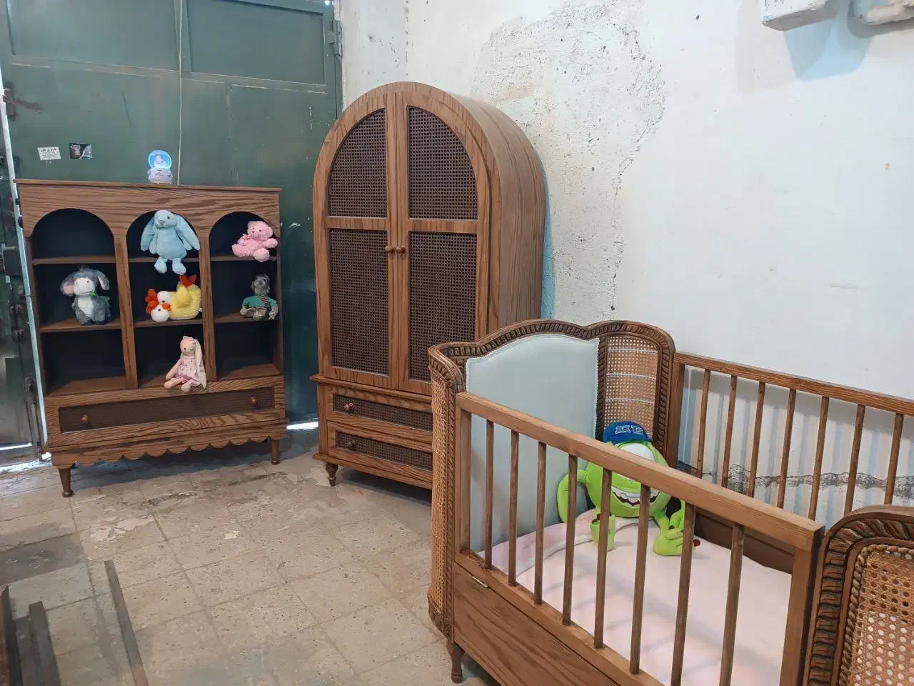 سرویس چوب نوزاد چیکا اقساط ویژه کف قیمت بازار|تخت و سرویس خواب|شاندیز, |دیوار