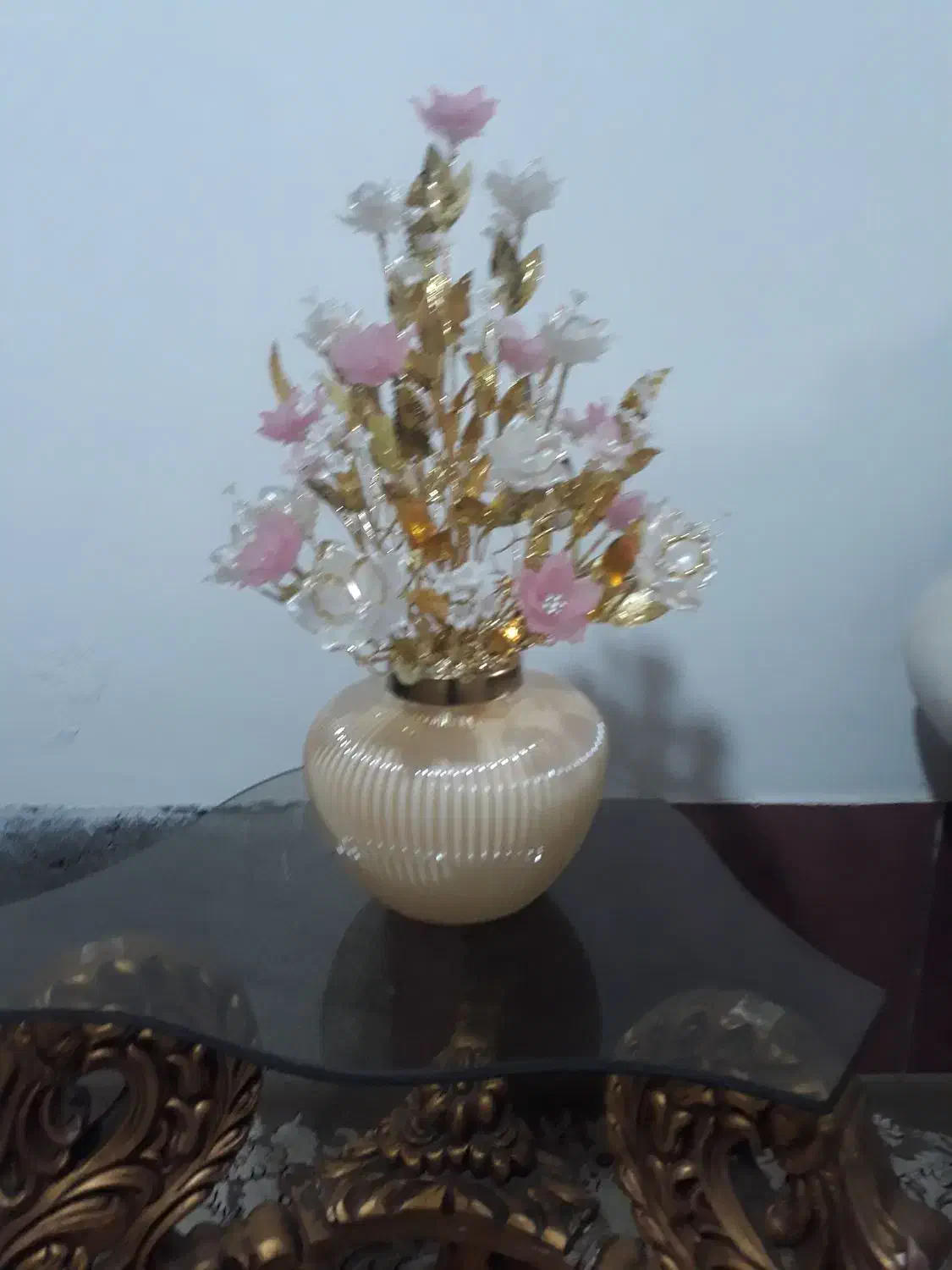 گل کرستال|صنایع دستی و سایر لوازم تزئینی|قم, امامزاده ابراهیم|دیوار