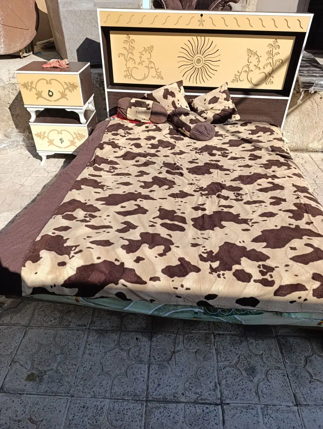 تخت دونفره|تخت و سرویس خواب|یاسوج, |دیوار