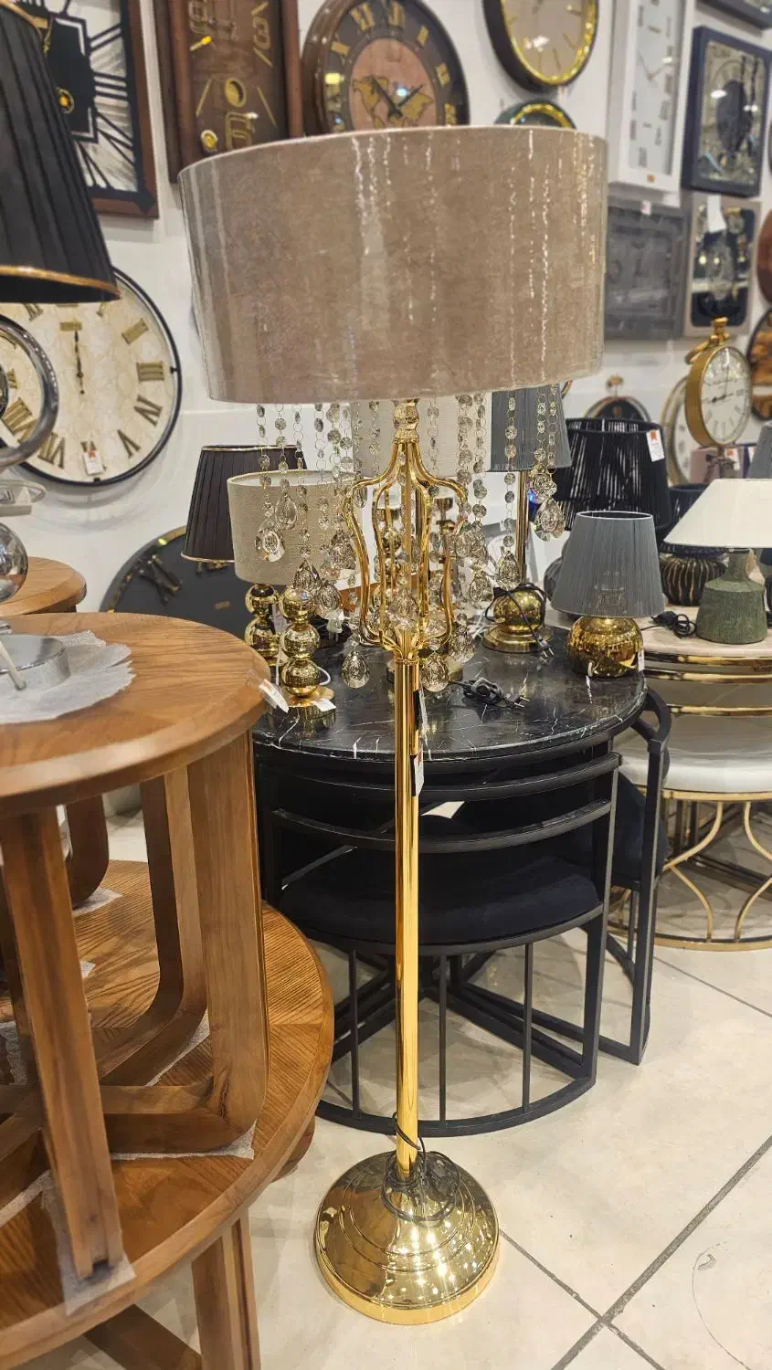 آباژور اباژور فرفورژه سالنی جدید عمده و تک|چراغ خواب و آباژور|مشهد, توس (بلوار توس)|دیوار