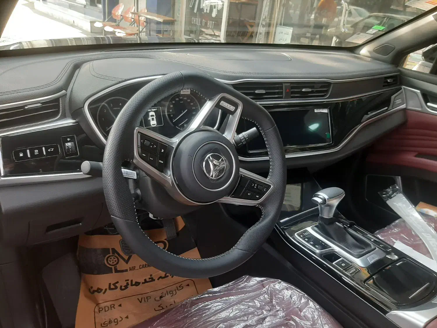 گلس مانیتور و محافظ کنسول خودروهای چینی نصب در محل|قطعات یدکی و لوازم جانبی|کرج, کارخانه قند|دیوار