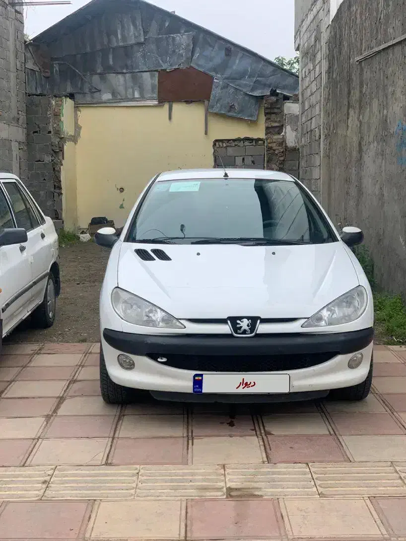 پژو 206 تیپ ۲ بدون رنگ مدل ۱۳۹۶|خودرو سواری و وانت|رویان, |دیوار