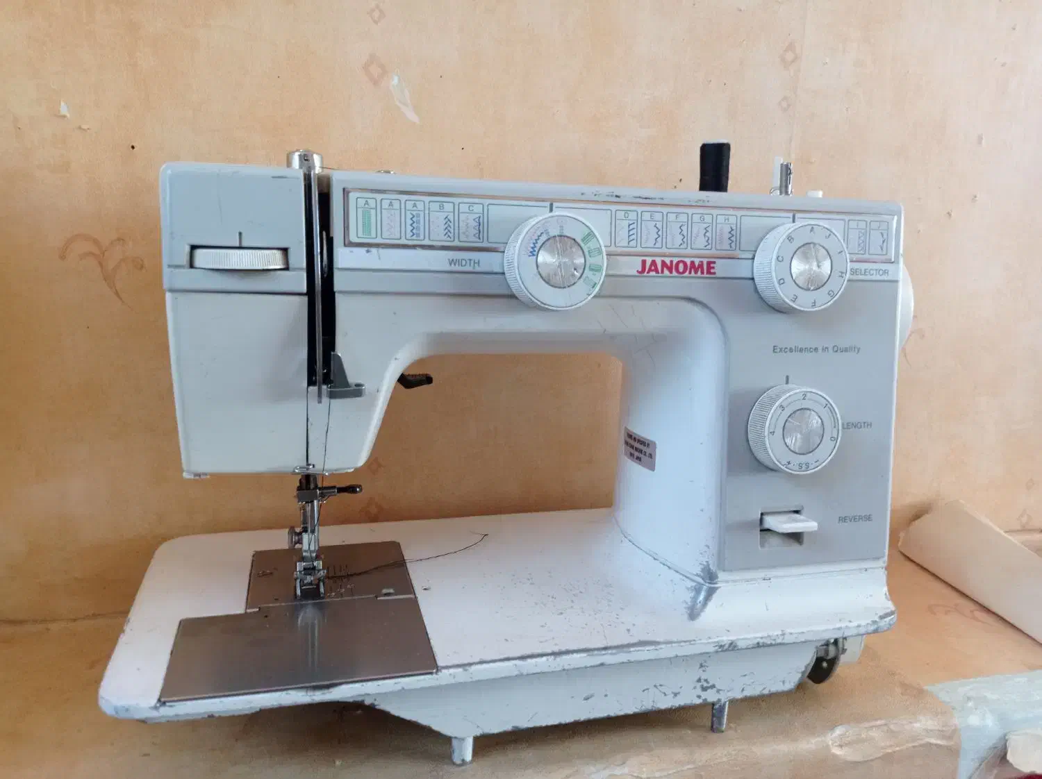 چرخ خیاطی ژانومه مدل 393A|چرخ خیاطی و ریسندگی|کرمانشاه, |دیوار