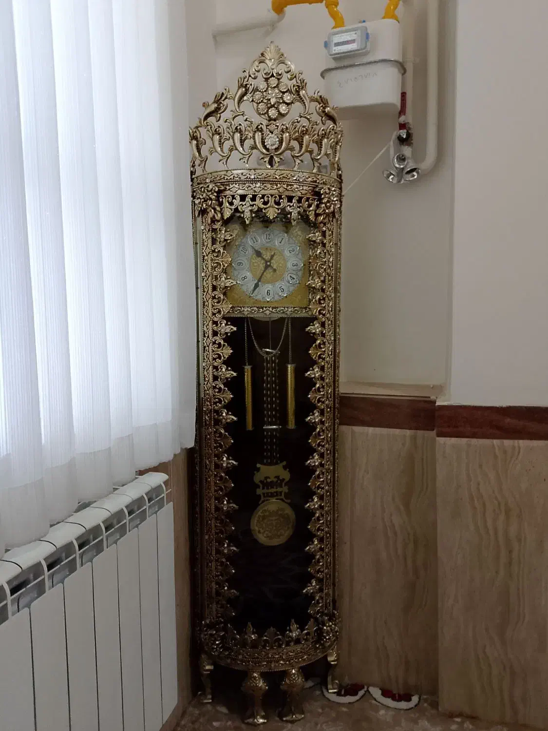 4تیکه ست میز تلویزیون آینه ساعت بوفه|بوفه، ویترین، کنسول|مریوان, |دیوار