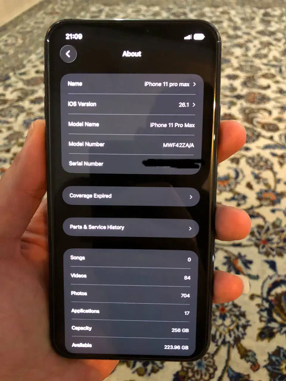 ایفون ۱۱ پرو مکس iphone 11pro max|موبایل|تهران, جمالزاده|دیوار