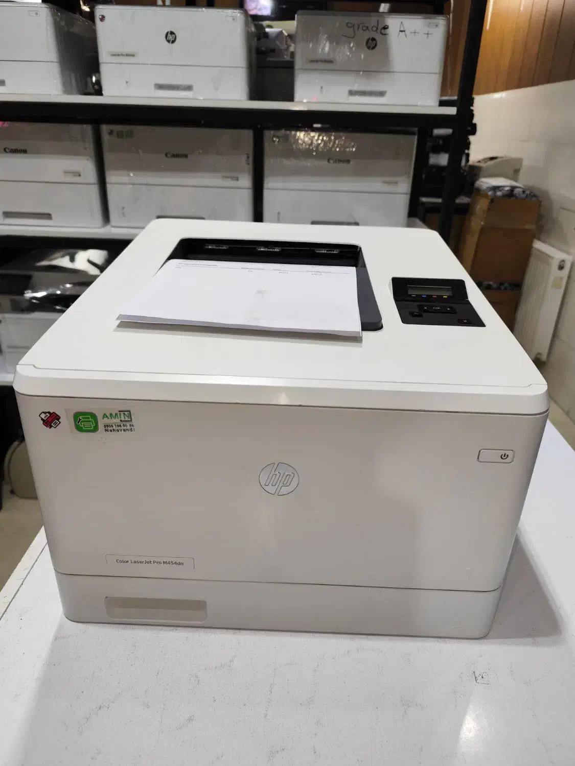 پرینتر لیزر رنگی اچ پی 454|پرینتر، اسکنر، کپی، فکس|مشهد, جاهد شهر|دیوار