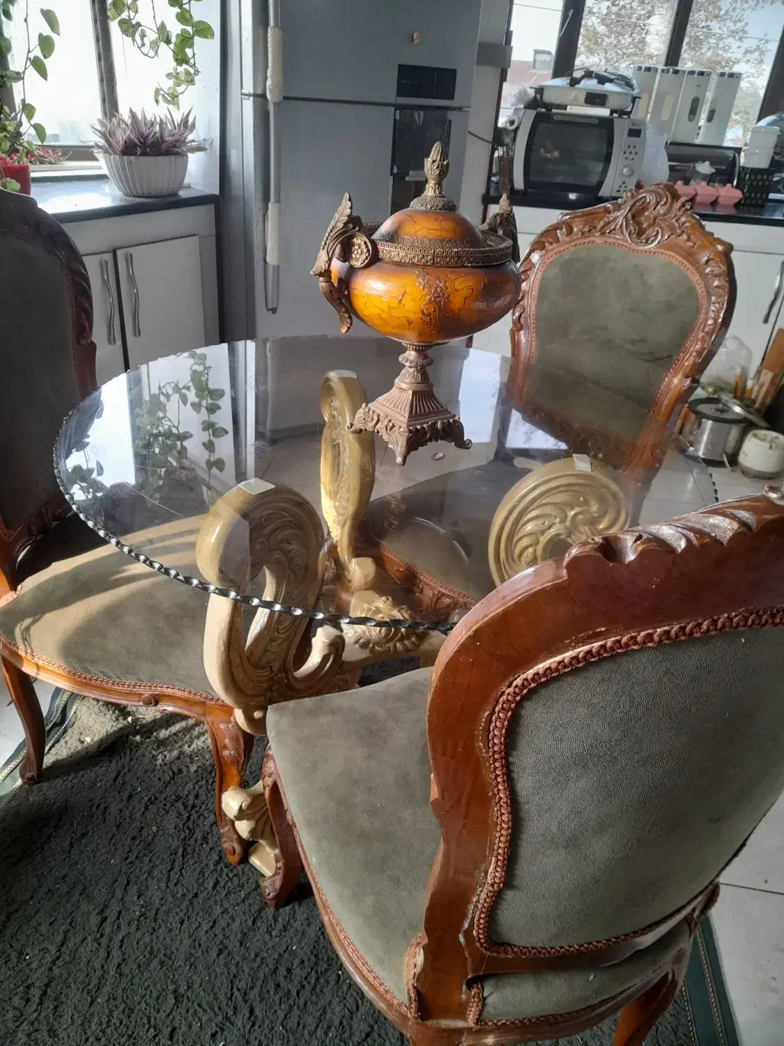 میز وصندلی|میز و صندلی غذاخوری|سیاهکل, |دیوار