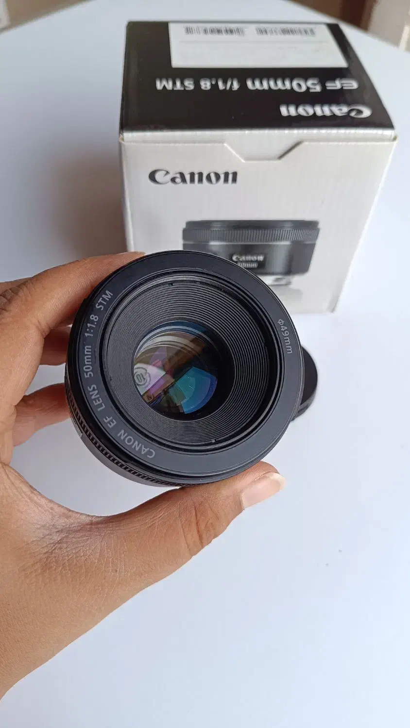 لنز کنون 50mm|دوربین عکاسی و فیلمبرداری|اوز, |دیوار