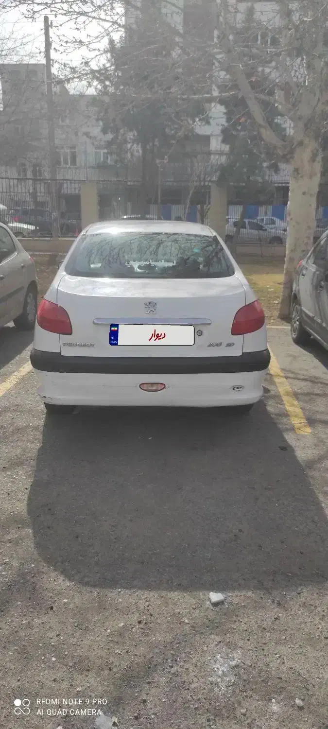 پژو ۲۰۶ اس دی sd v20 سالم|خودرو سواری و وانت|کرج, فاز ۳ گوهردشت|دیوار