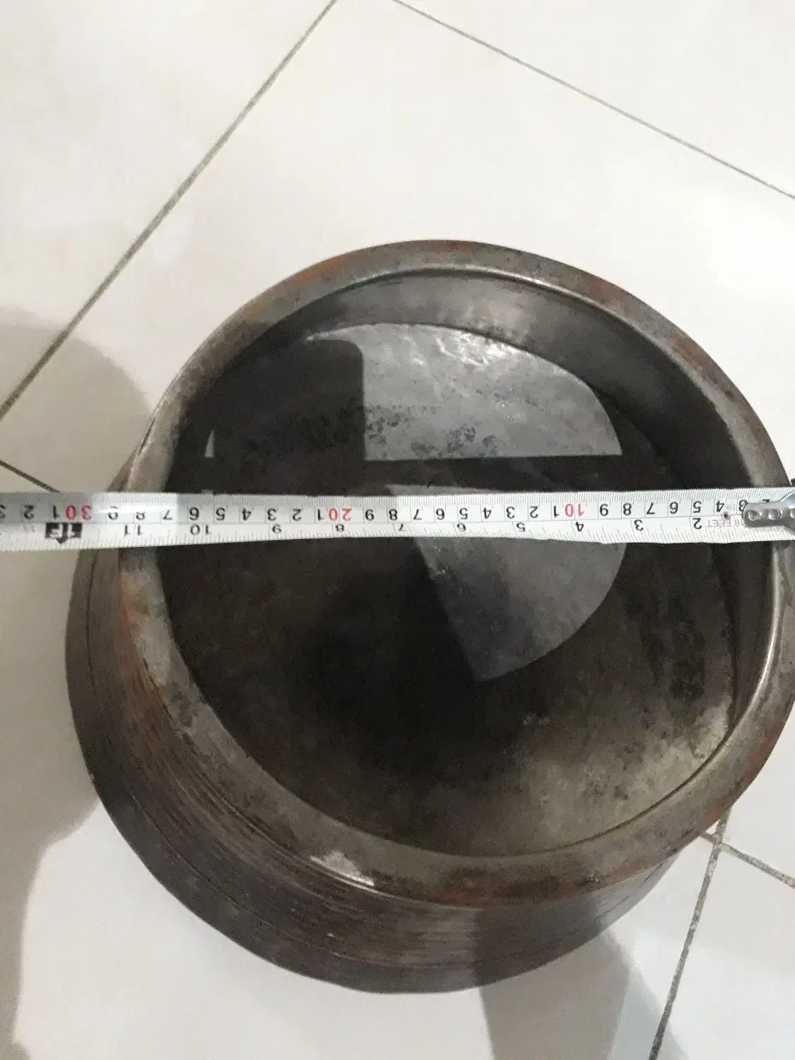 دیگچه مسی ومیز|ظروف پختوپز|ری, سیزده آبان|دیوار