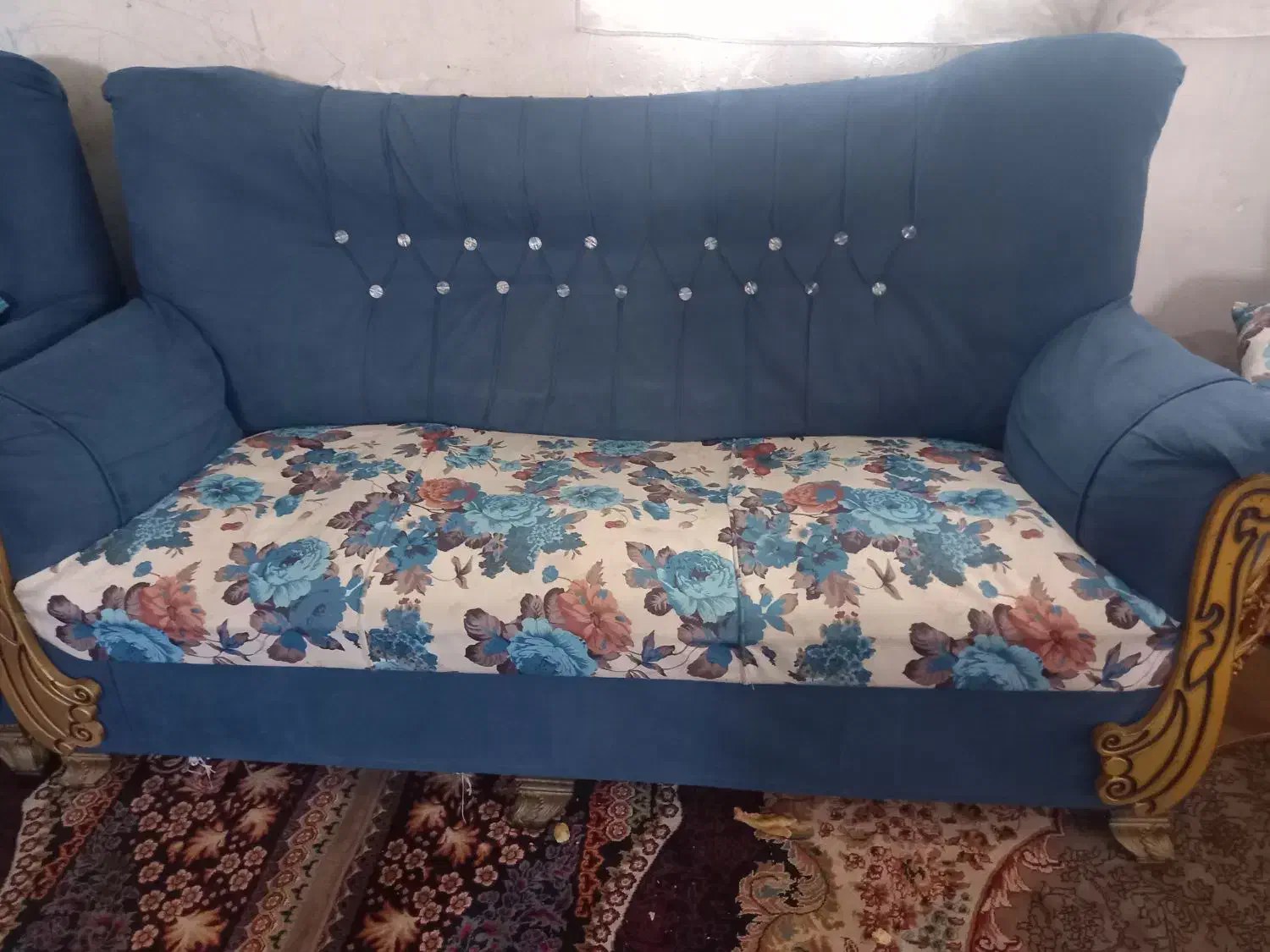 مبلمان 7نفره|مبلمان خانگی و میز عسلی|ملک‌آباد, |دیوار