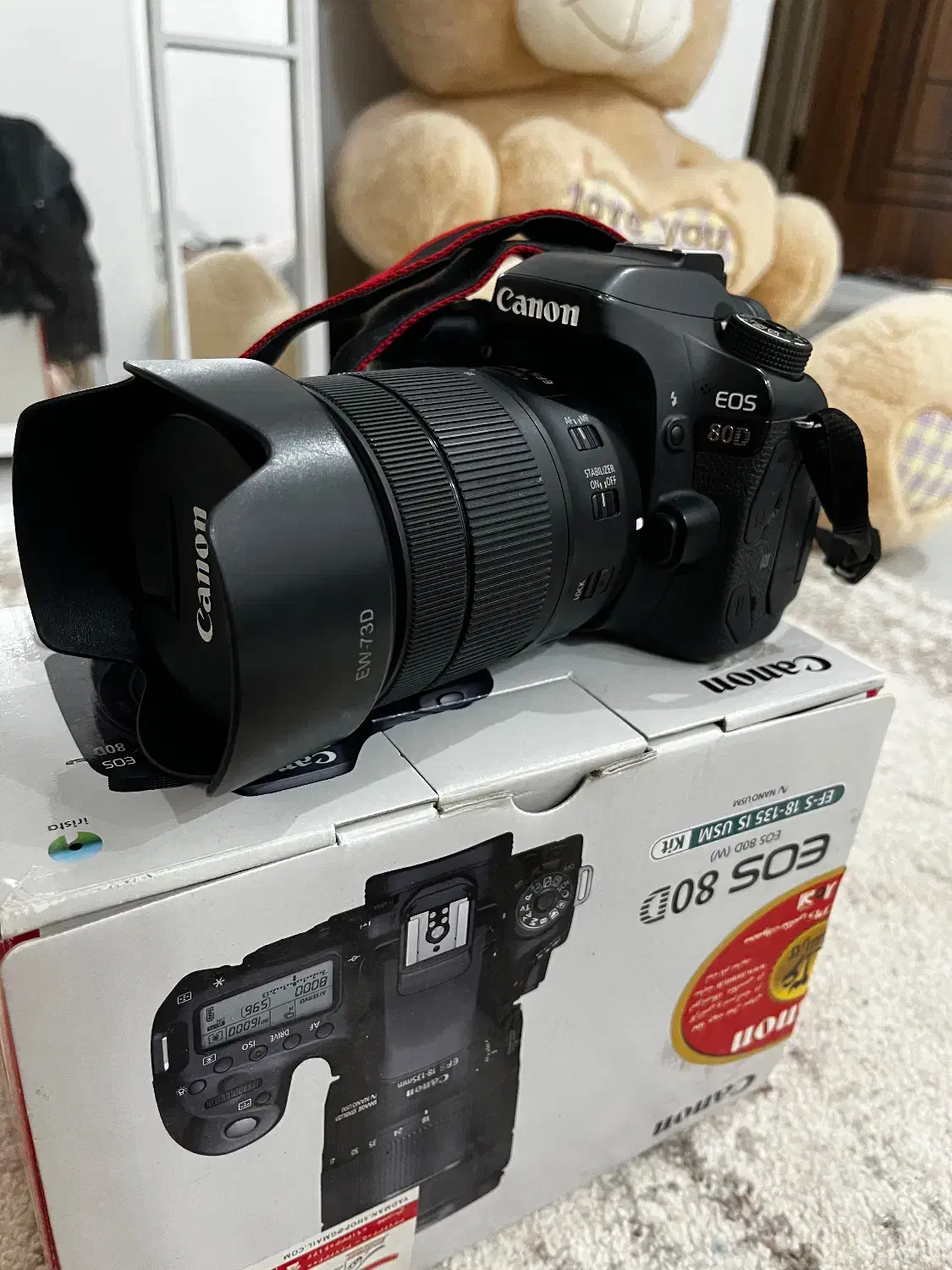 دوربین عکاسیcanon80D|دوربین عکاسی و فیلمبرداری|کرمان, |دیوار