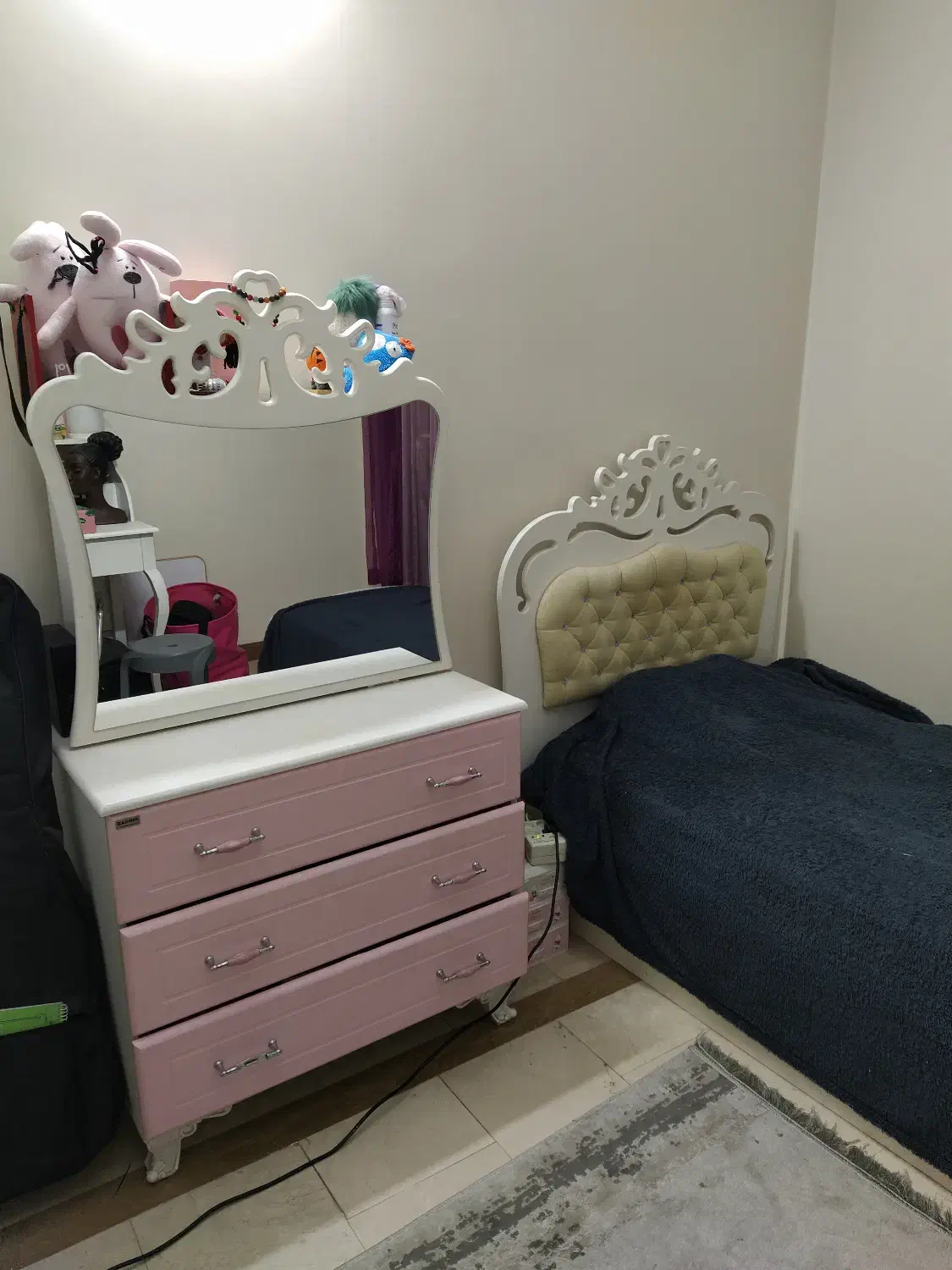 تخت نوجوان|تخت و سرویس خواب|تهران, نیروی دریایی|دیوار