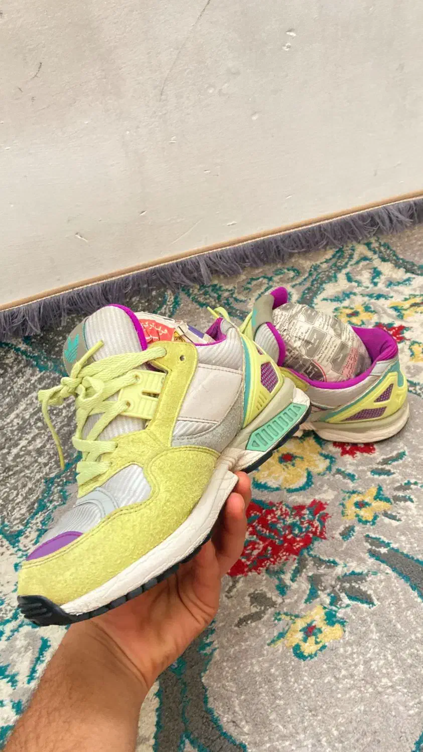 zx 9000 لیمویی اورجینال|کیف، کفش، کمربند|فشاپویه, |دیوار