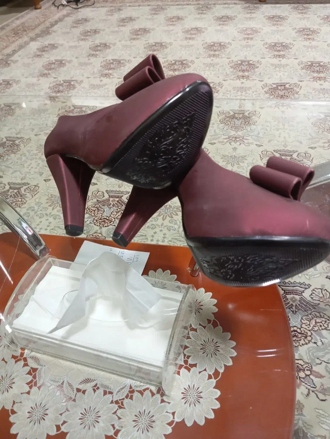 دوجفت کفش مجلسی سایز37|کیف، کفش، کمربند|زبرخان, |دیوار