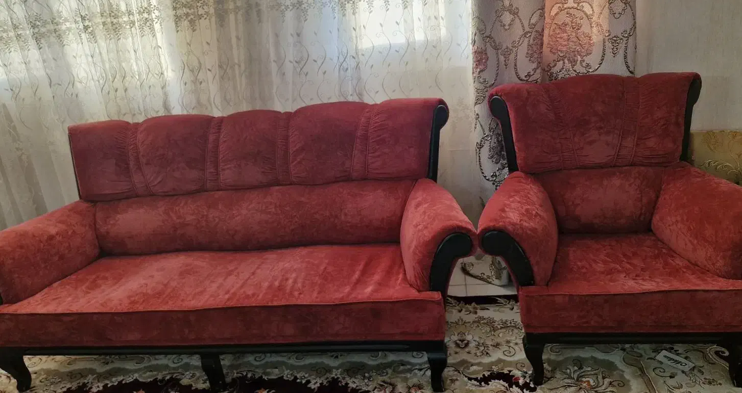 فروش مبل ۸ نفره|مبلمان خانگی و میز عسلی|خوانسار, |دیوار