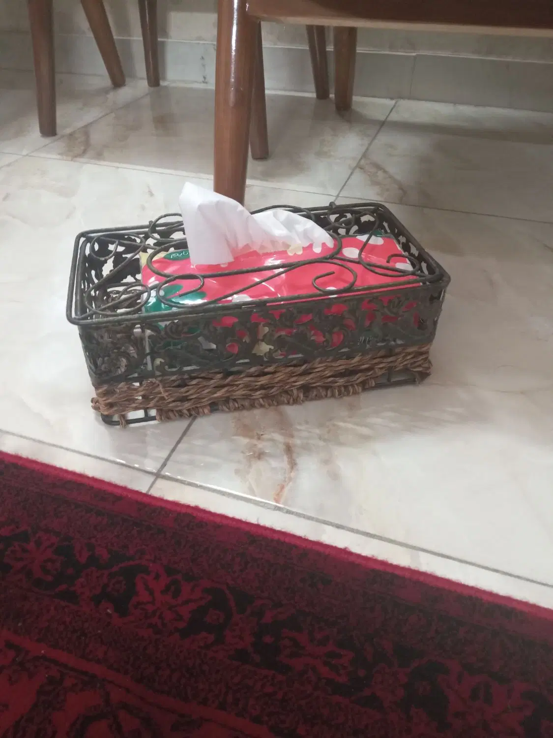 سطل آشغال و دستمال کاغذی|صنایع دستی و سایر لوازم تزئینی|تهران, دولتآباد|دیوار