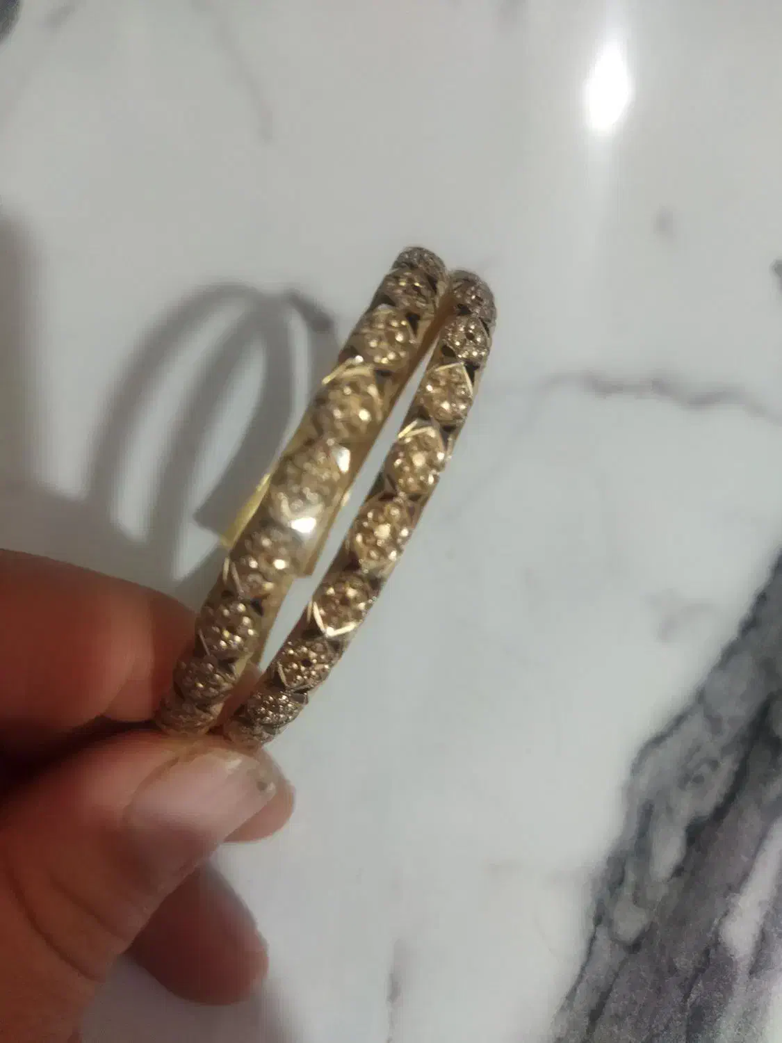 النگو سایز سه شکسته|جواهرات|ساوه, |دیوار