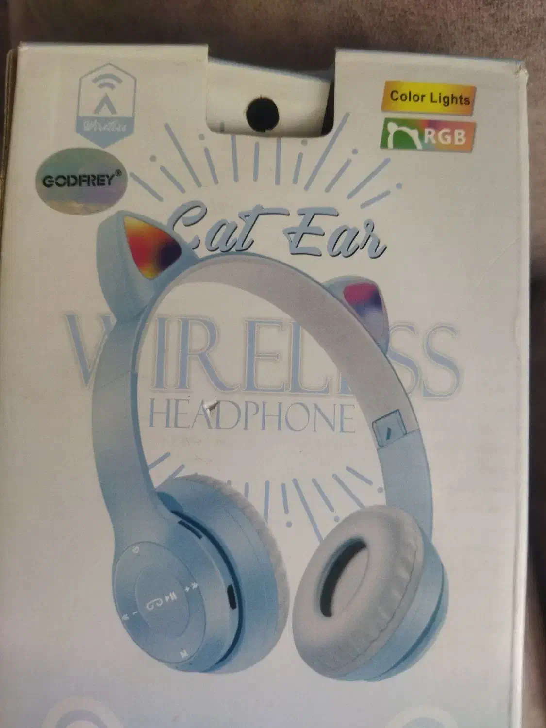 هدفون بلوتوث چراغ دار|لوازم جانبی موبایل و تبلت|خرمشهر, |دیوار