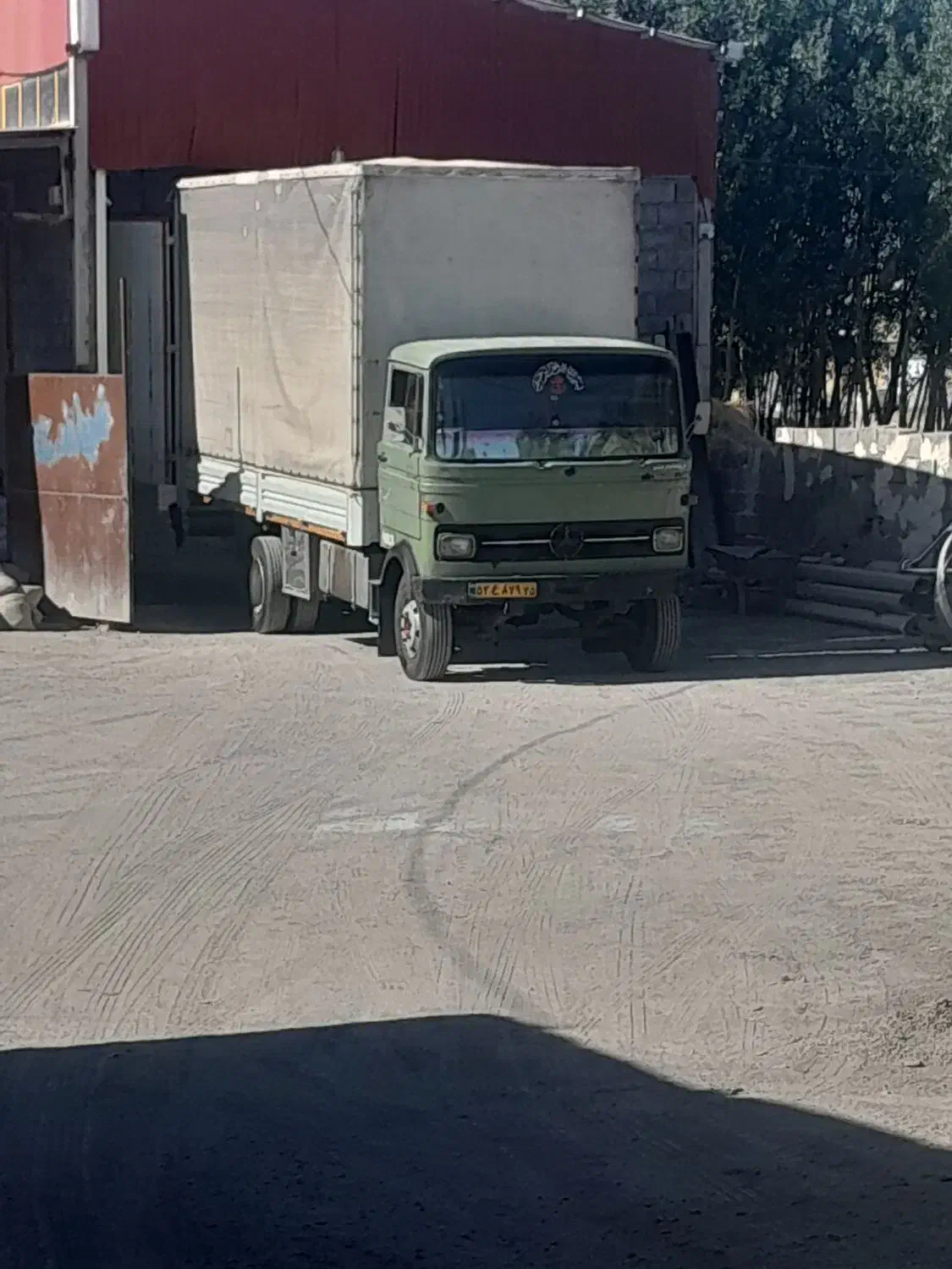 کامیون بنز خاور ۸۰۸مسقف چادری ال پی۴۲ مدل ۶۳|خودرو سنگین|تبریز, |دیوار