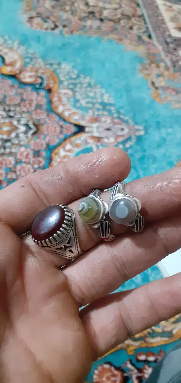 انگشتر نقره و کلکسیون اشیای عتیقه|کلکسیون اشیاء عتیقه|قوچان, |دیوار