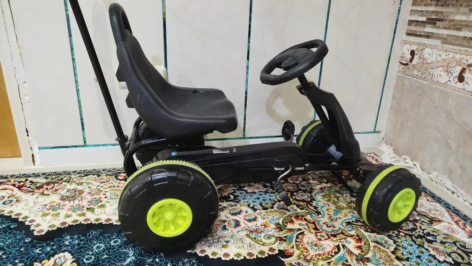 موتور چهار چرخ پدالی دسته دار کودک|اسباب‌‌بازی|اصفهان, سرشبادران|دیوار