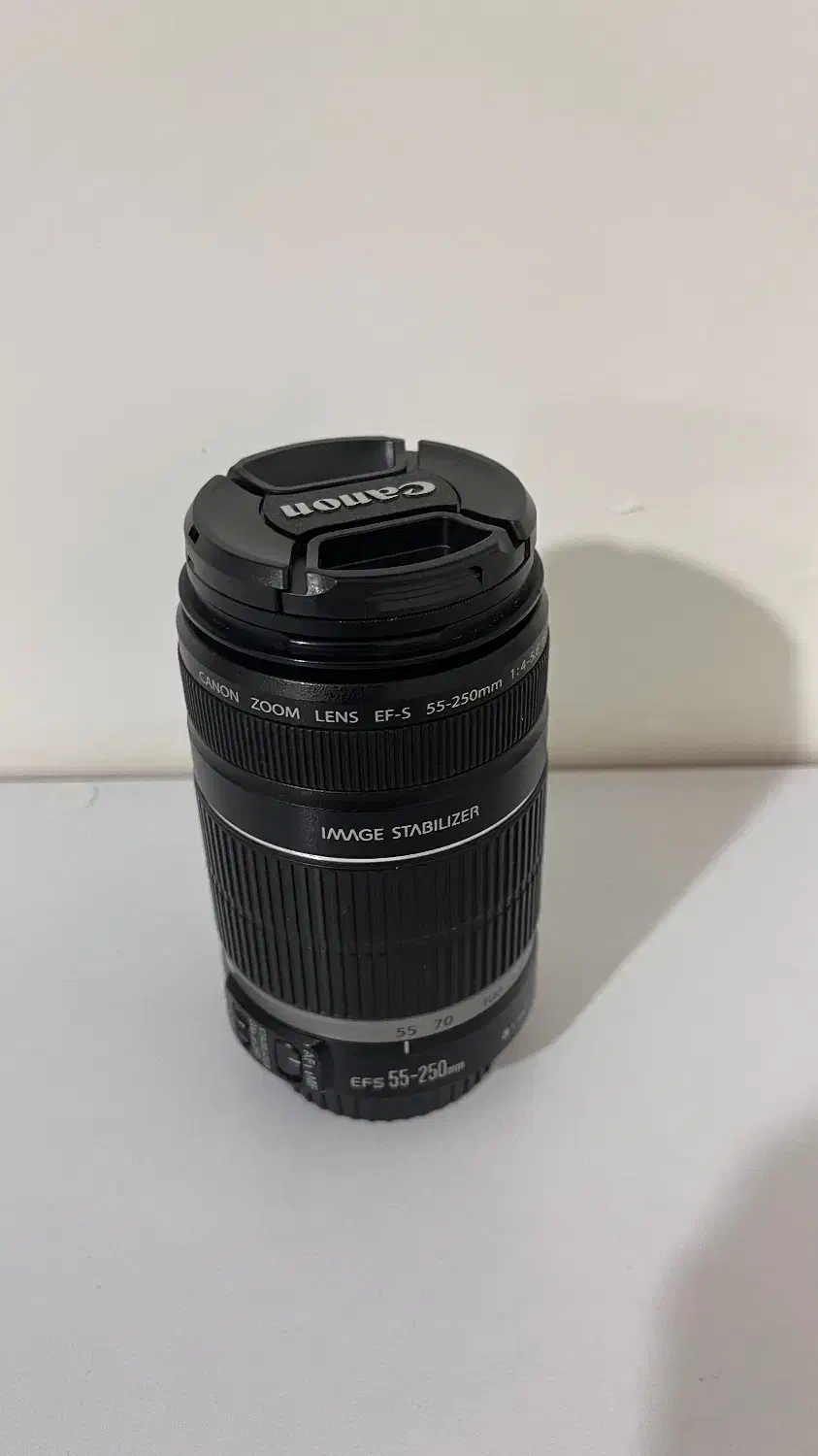 فروش لنز دوربین canon55-250mm|دوربین عکاسی و فیلم‌برداری|ساری, |دیوار