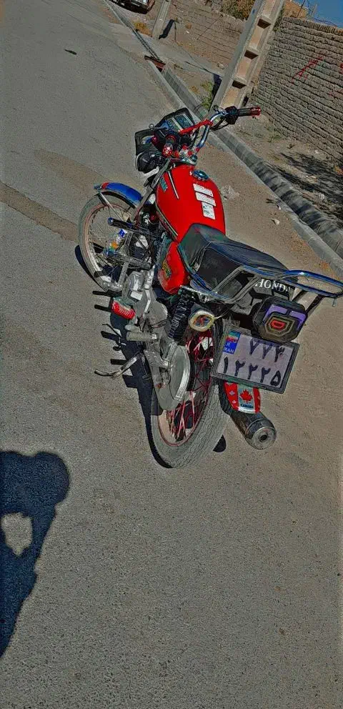 موتور ۱۲۵ تکپر  مدل ۹۴|موتورسیکلت|سلیمان, |دیوار