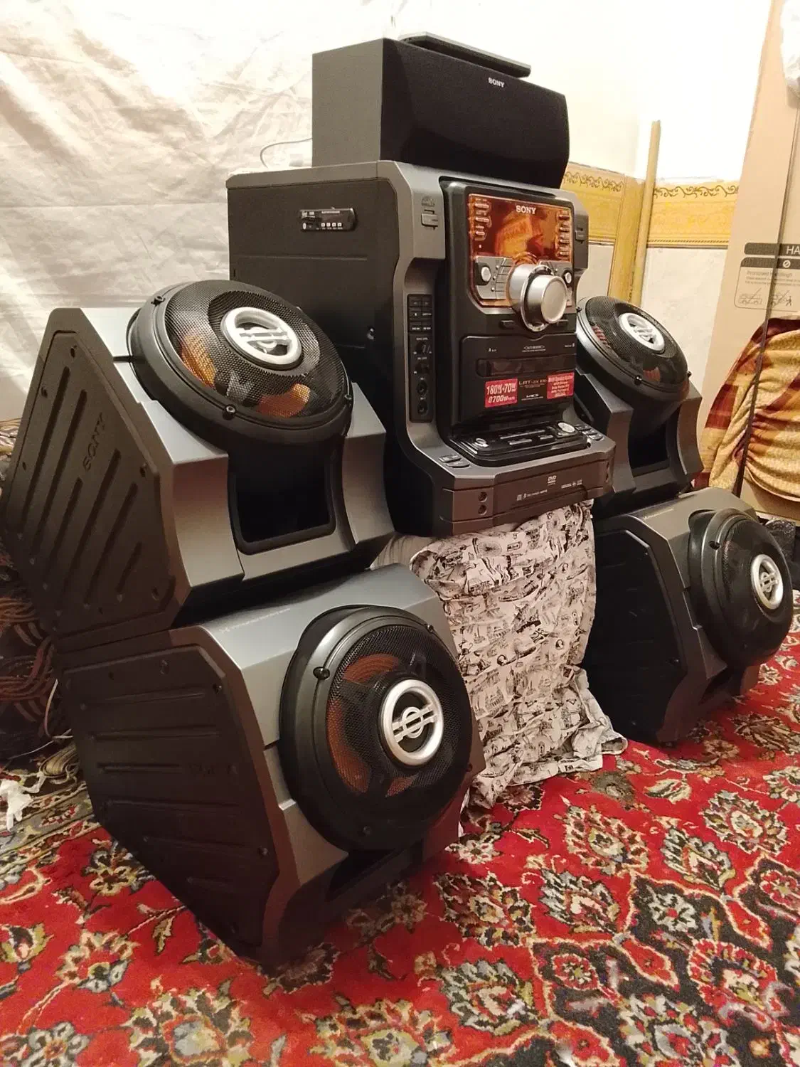 ضبط سونی هیولا در حد خشک کامل سالم|سیستم صوتی خانگی|زاهدان, |دیوار