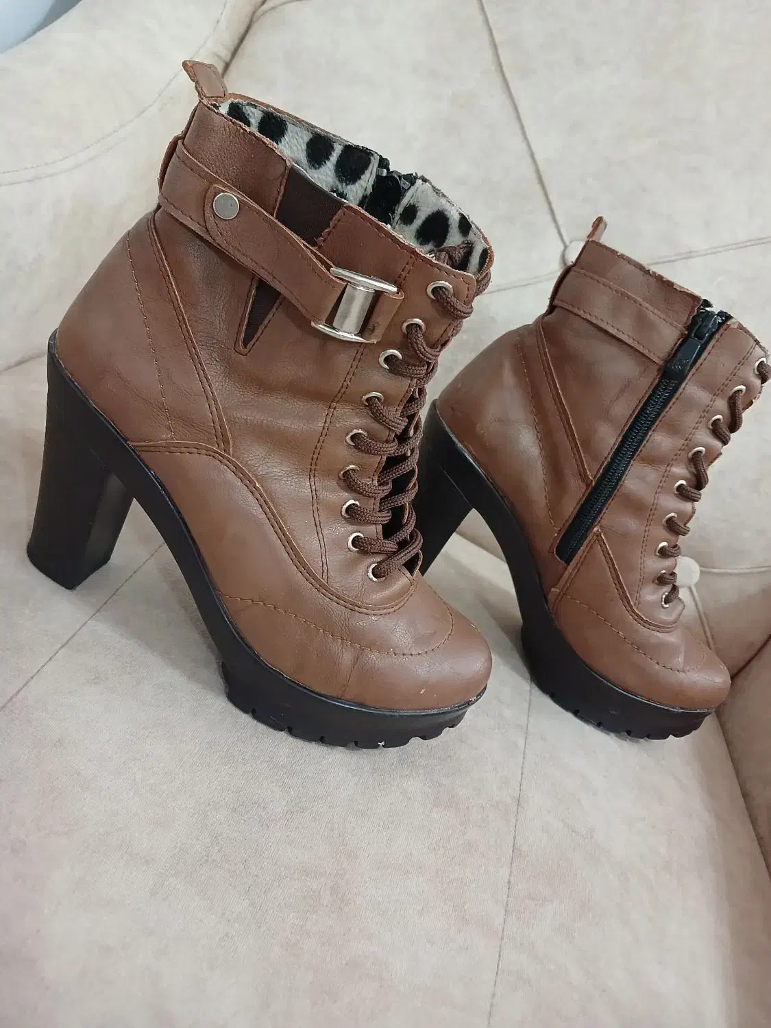 نیم بوت زنانه|کیف، کفش، کمربند|مشگین شهر, |دیوار