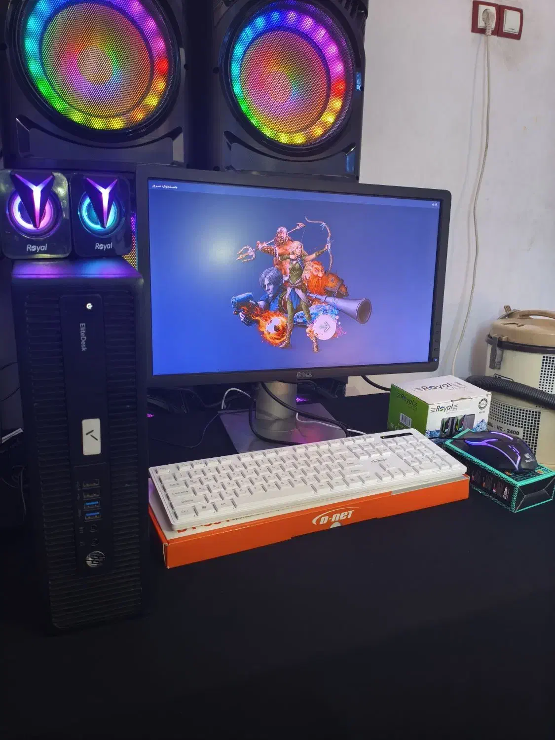 کامپیوتر کامل خانگی قویی|رایانه رومیزی|اهواز, فاز ۱ پادادشهر|دیوار