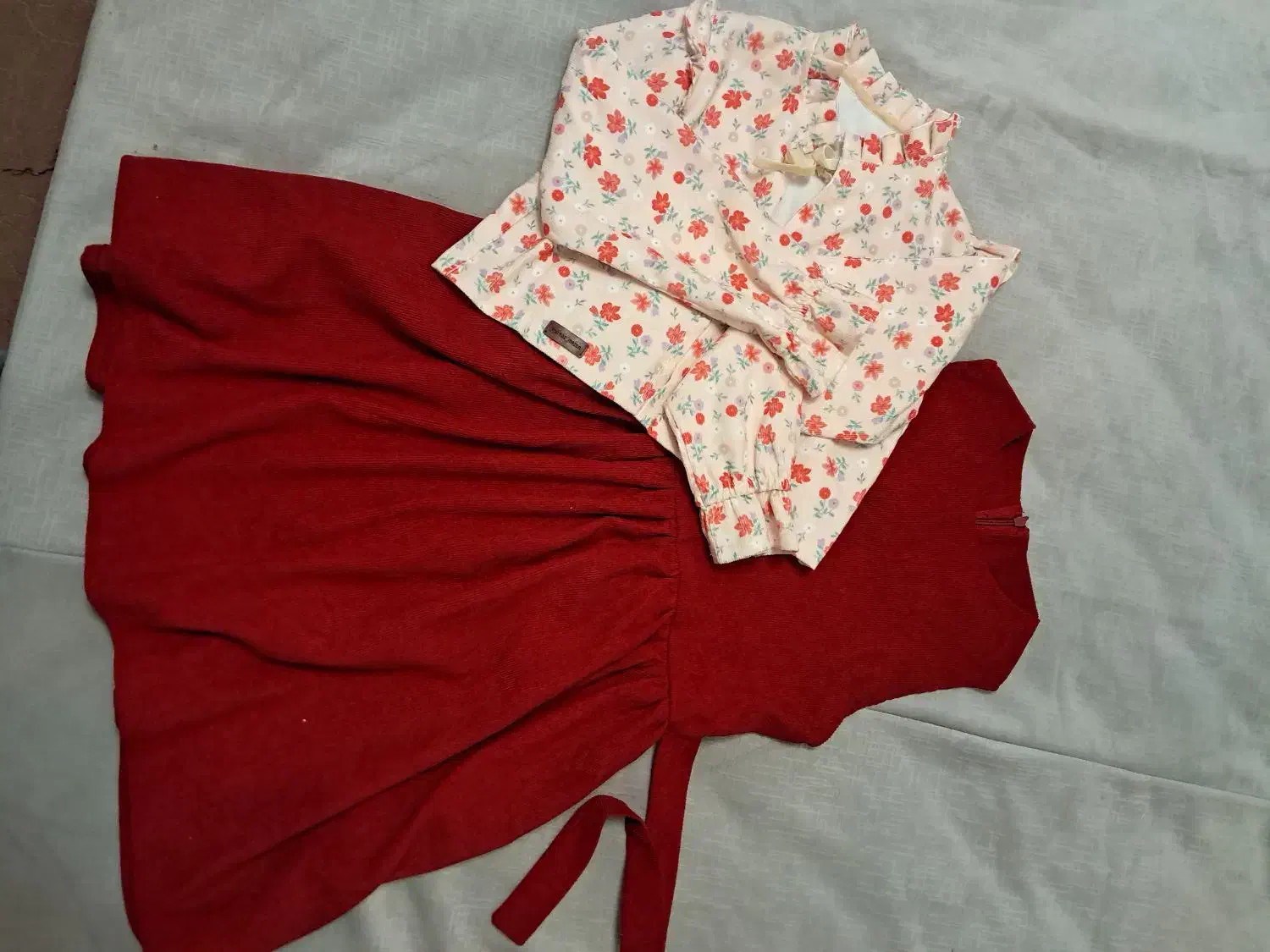 سارافون دخترانه|کفش و لباس بچه|ملایر, |دیوار