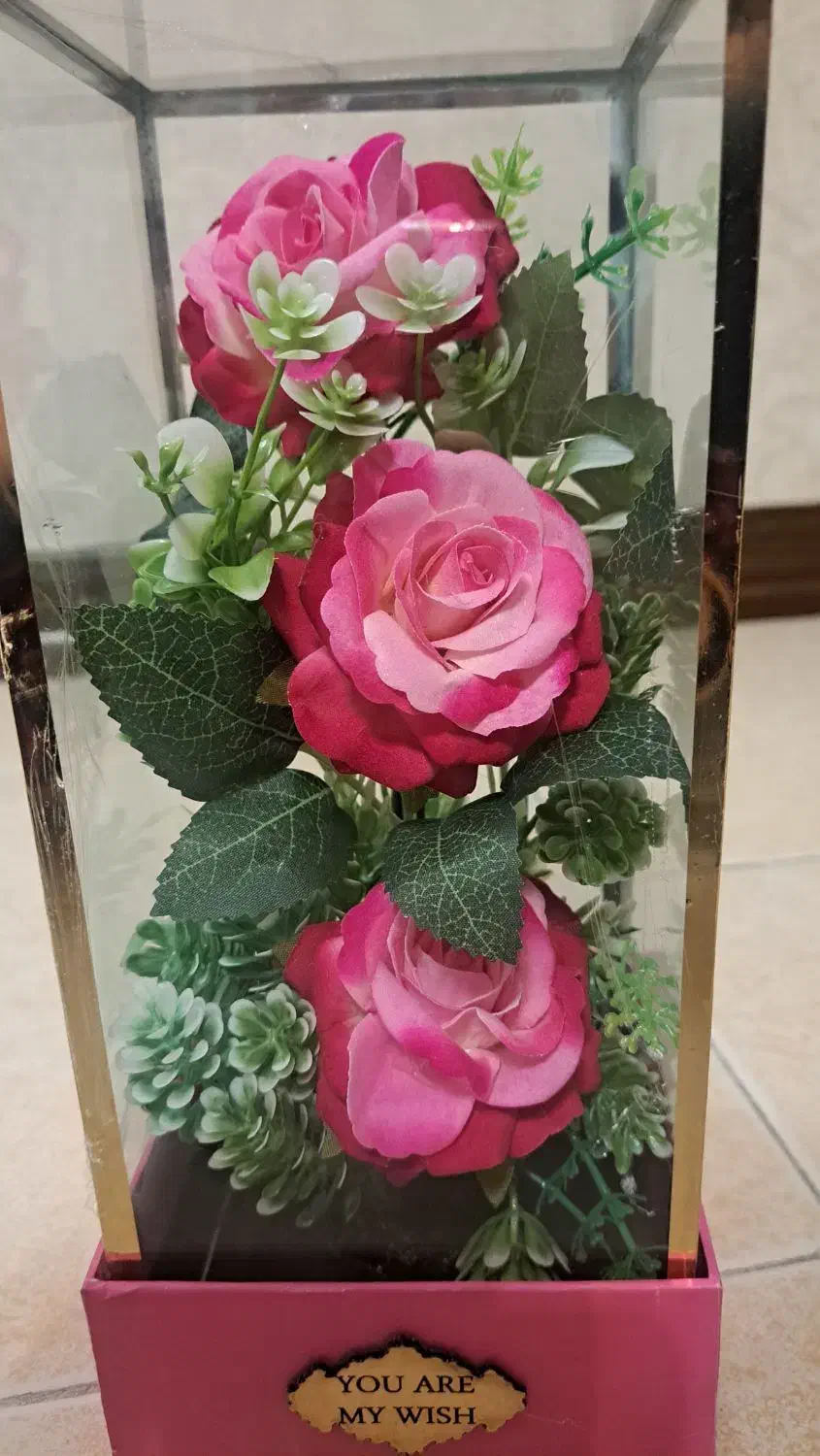 گل در شیشه|گل مصنوعی|همدان, |دیوار