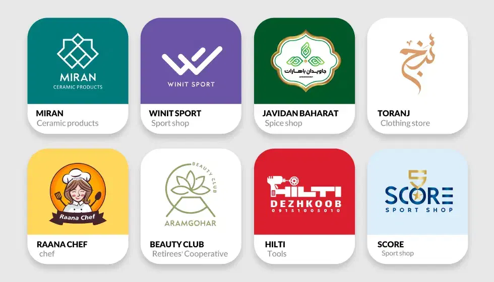 طراحی لوگو اختصاصی با قابلیت ثبت برند|خدمات رایانهای و موبایل|تبریز, |دیوار