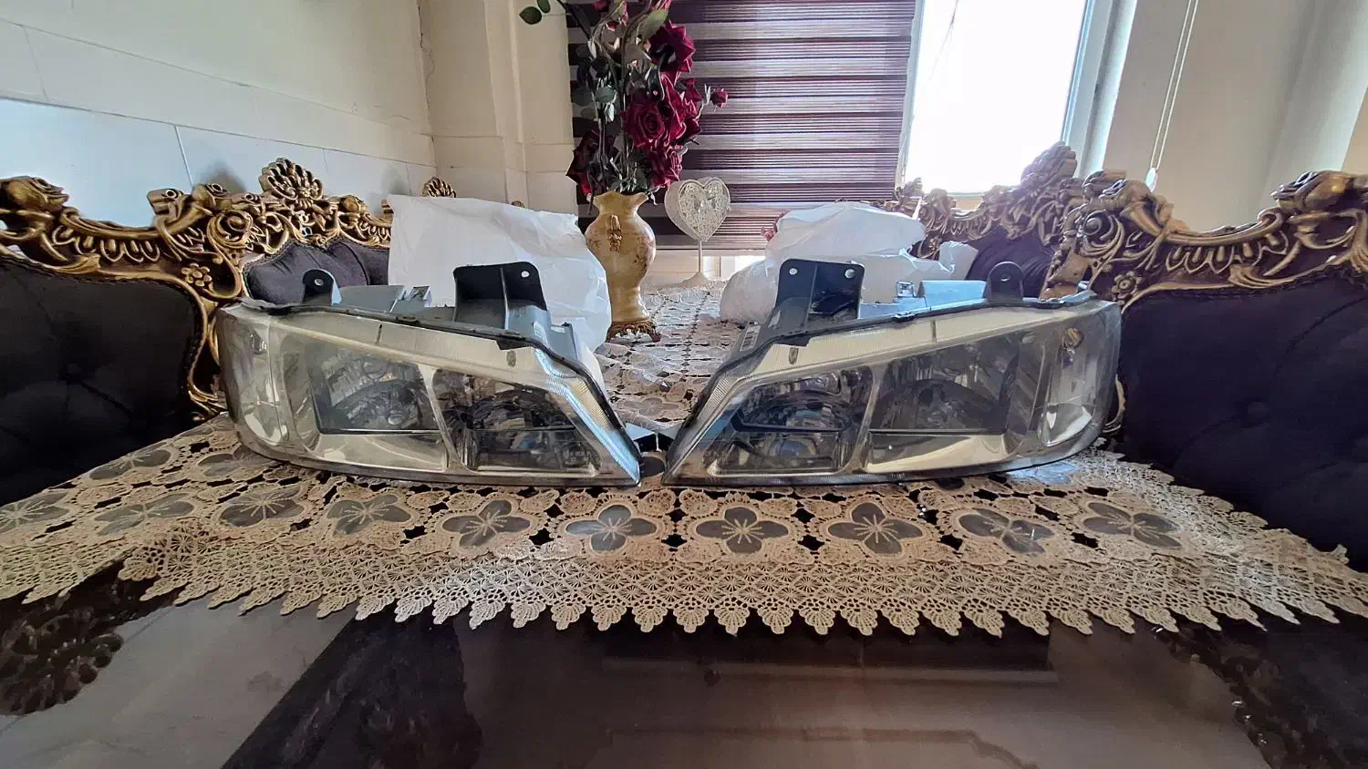 چراغ جلو پرشیا در حد نو|قطعات یدکی و لوازم جانبی|فردیس, ثابتی|دیوار