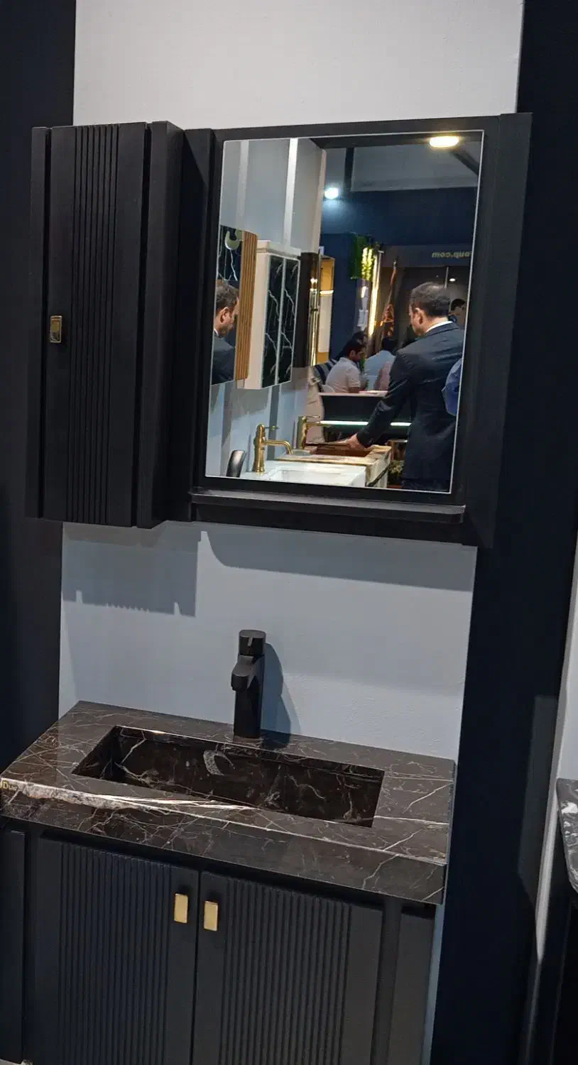 روشویی با کابینت یو پی وی سی|لوازم سرویس بهداشتی|اندیشه, اندیشه فاز ۵|دیوار