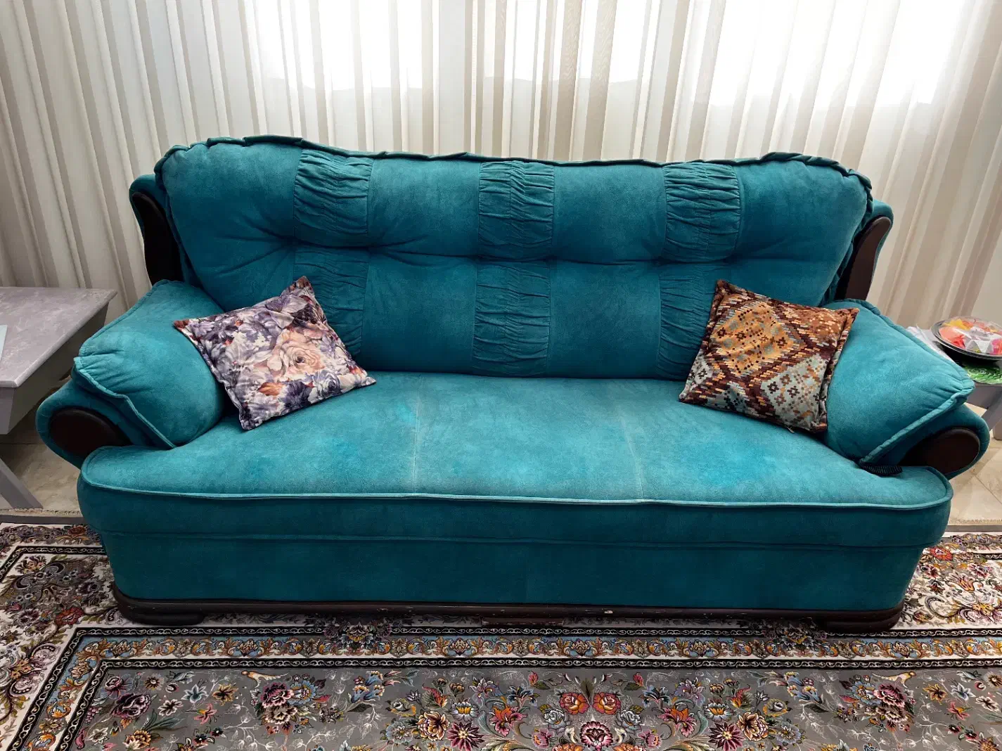 مبل ۷ نفره راحتی|مبلمان خانگی و میز عسلی|فردیس, شهرک راه آهن|دیوار