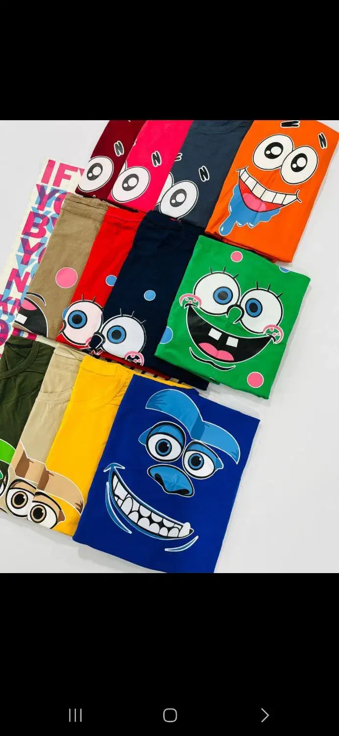 تیشرت طرح انیمیشنی ارسال رایگان|لباس|بندر ماهشهر, |دیوار