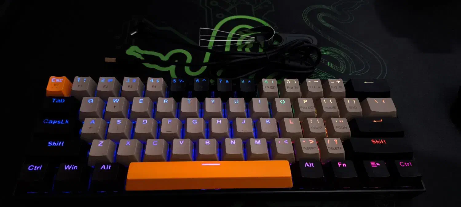 کیبورد گیمینگ ردراگون فول RGB|قطعات و لوازم جانبی رایانه|تهران, هفده شهریور|دیوار