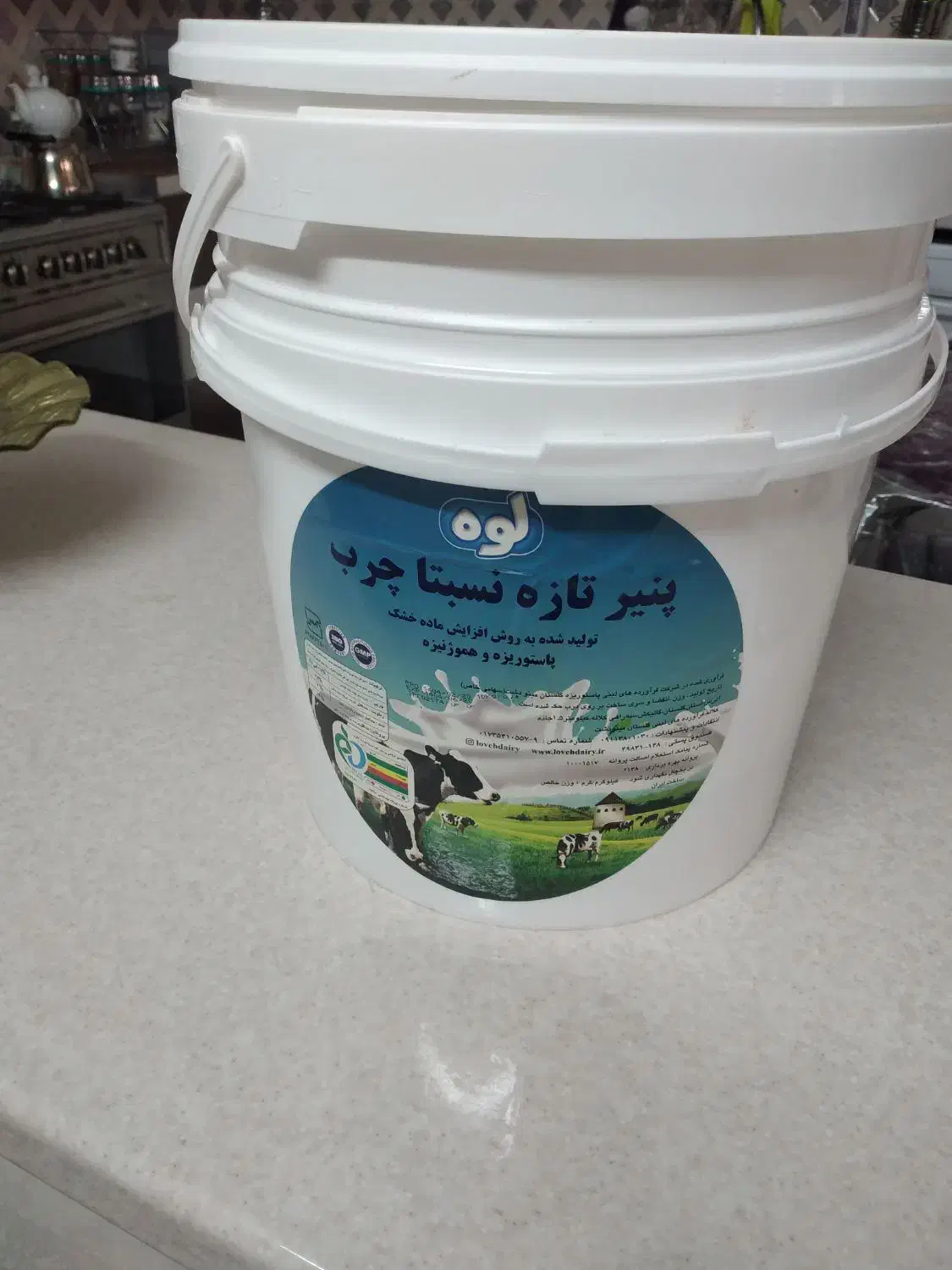 سطل پنیری خالی|ظروف نگهدارنده، پلاستیکی، یک‌بارمصرف|شاهرود, |دیوار