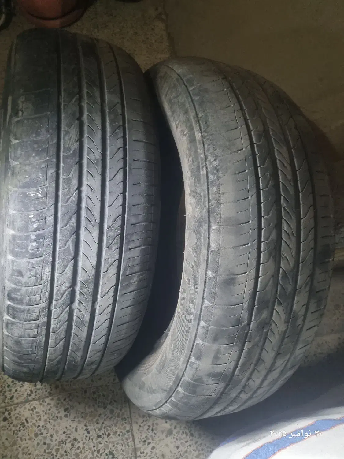 یک جفت لاستیک کارکرده|قطعات یدکی و لوازم جانبی|سیرجان, |دیوار