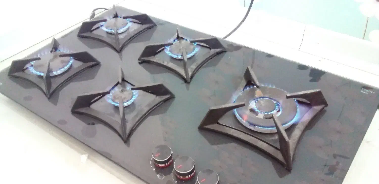 گاز صفحه ای شیشه ای|اجاق گاز و لوازم برقی پخت‌وپز|بندرعباس, |دیوار