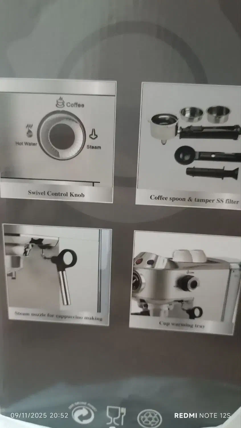 قهوه ساز مونتونی ۱۴۵۰W|سماور، چای‌ساز، قهوه‌ساز|بجنورد, |دیوار