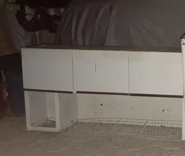 کابینت آبچکان وظزفشویی با سینک وشیرآب|آب‌چکان و نظم‌دهنده ظروف|زنجان, |دیوار