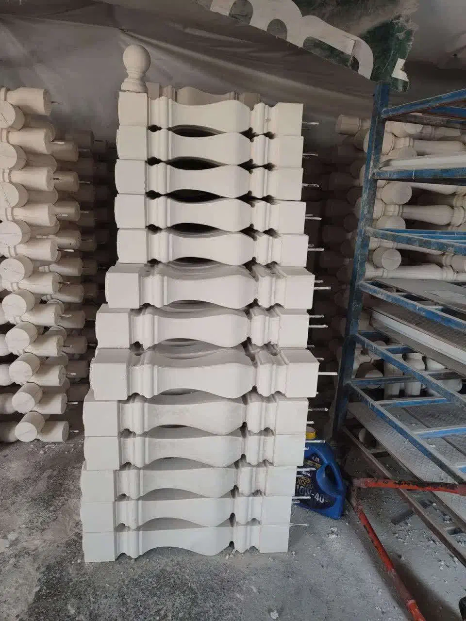 نرده سنگی//ستون سنگی/با نصب حرفه ای 170تومان|مصالح و تجهیزات ساختمان|مشهد, امیریه|دیوار