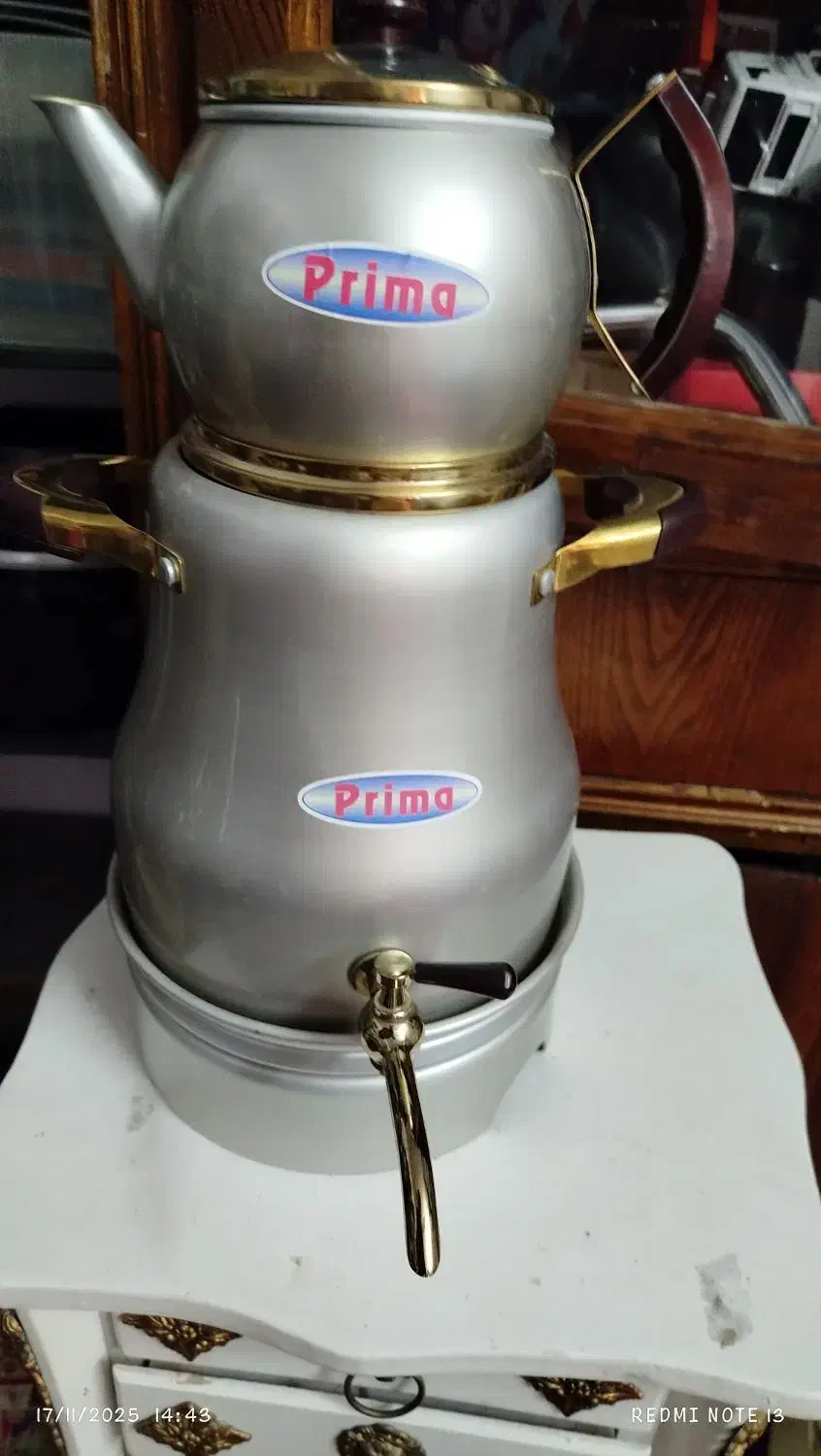 سماور رو گازی|سماور، چای‌ساز، قهوه‌ساز|دزفول, |دیوار