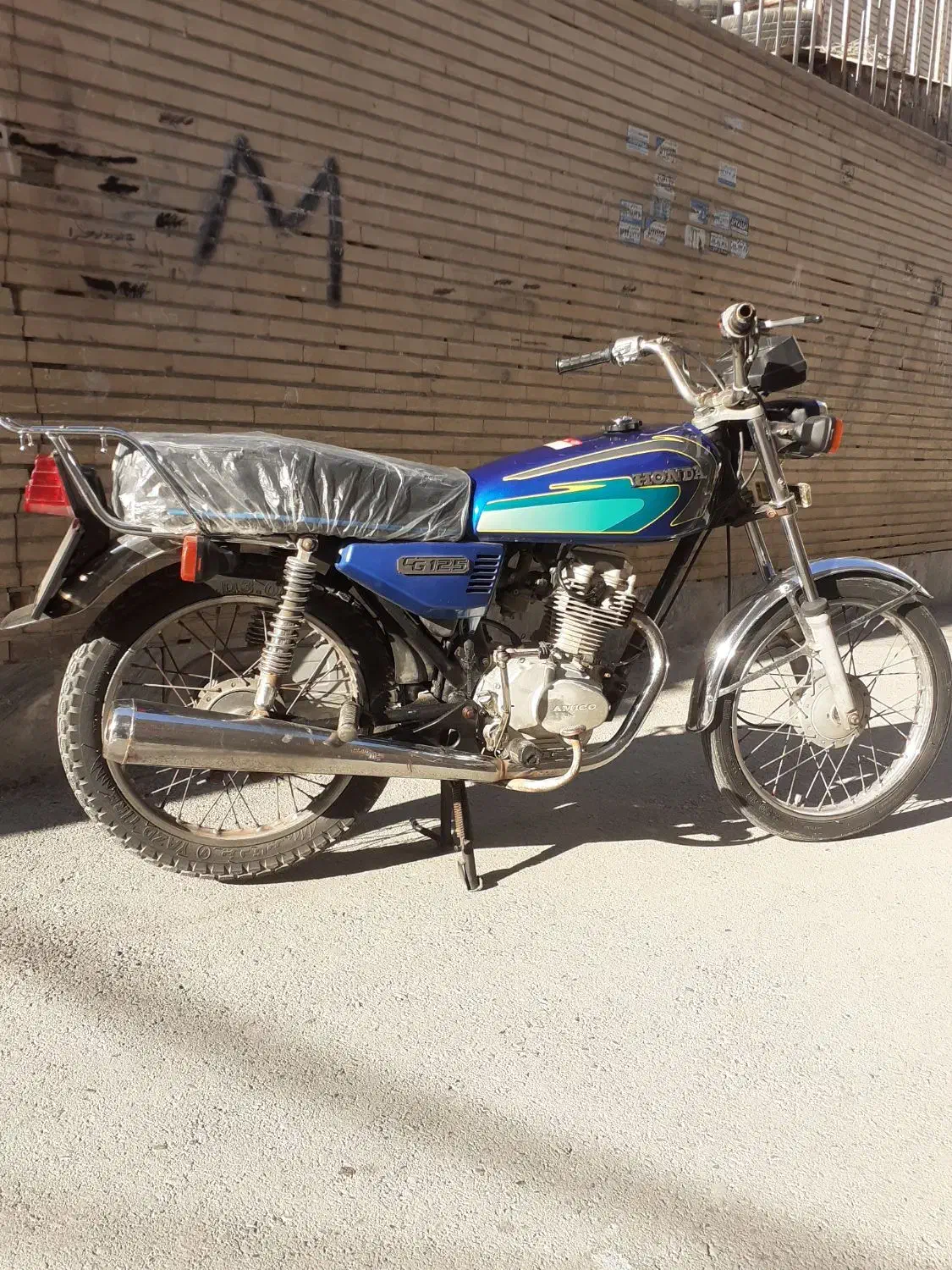 هندا 125 مزایده عروسک|موتورسیکلت|نسیم‌شهر, |دیوار