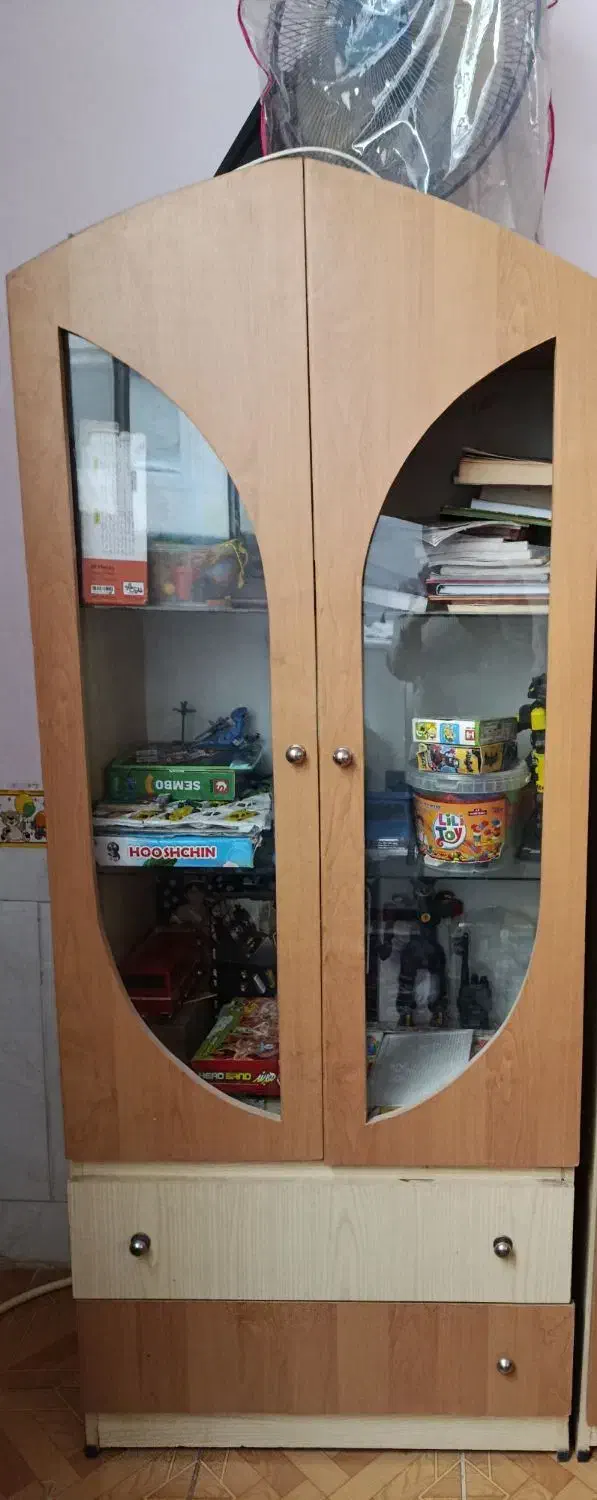 کمد کودک|جاکفشی، کمد، دراور|نیشابور, بنیاد شهید|دیوار