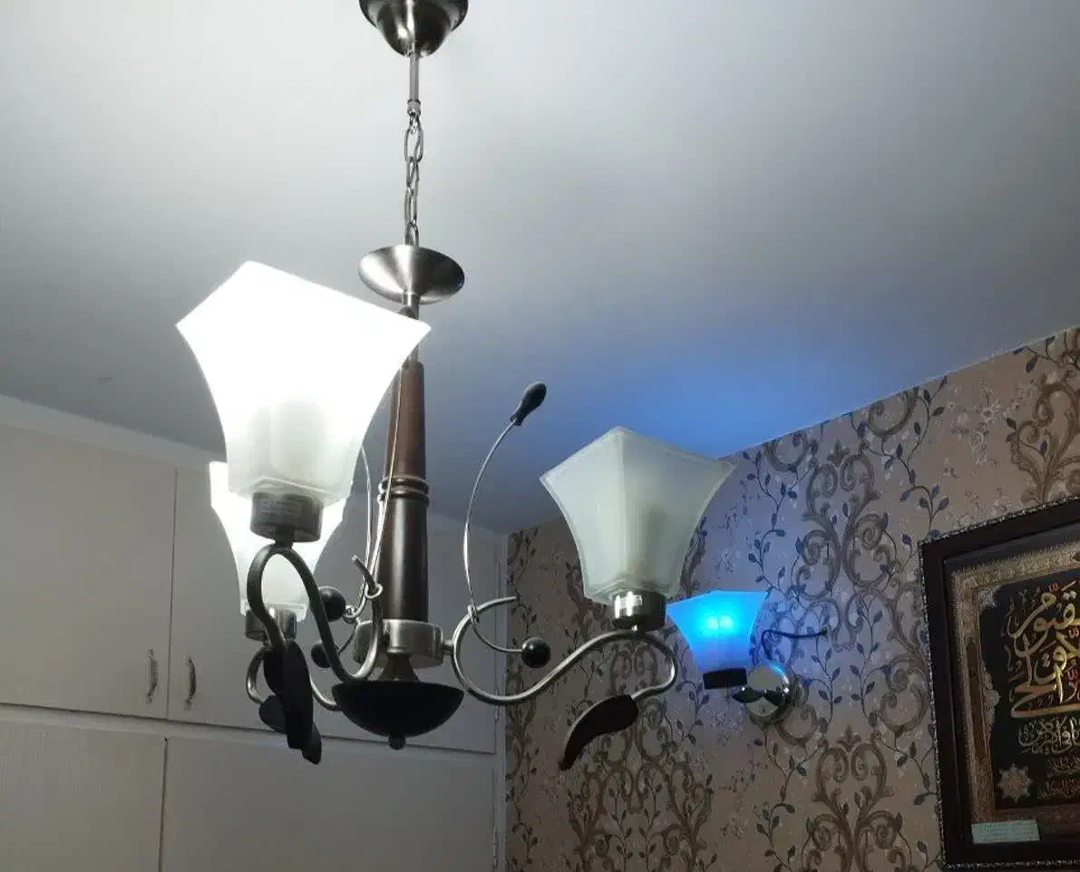 لوستر|لوستر و چراغ آویز|اراک, |دیوار